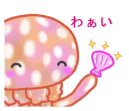 Feeling of the jellyfish sticker #6533888