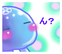 Feeling of the jellyfish sticker #6533896