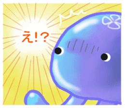 Feeling of the jellyfish sticker #6533897