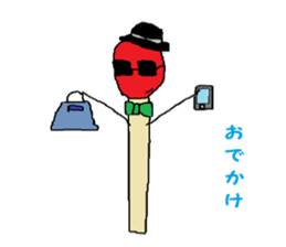 Matchstick-kun sticker #6534197
