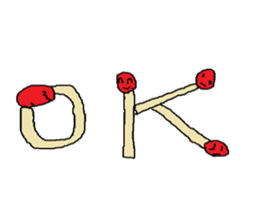 Matchstick-kun sticker #6534210