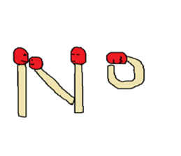 Matchstick-kun sticker #6534211