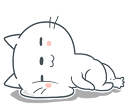 Lackadaisical cat. sticker #6534464