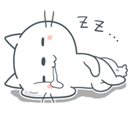 Lackadaisical cat. sticker #6534465