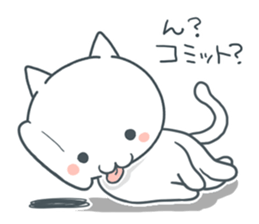 Lackadaisical cat. sticker #6534478