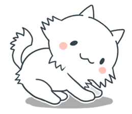 Lackadaisical cat. sticker #6534480