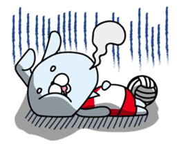 Well use Volleyball Sticker sticker #6534586