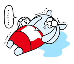 Well use Volleyball Sticker sticker #6534607