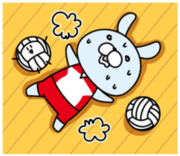 Well use Volleyball Sticker sticker #6534611