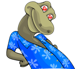 Riko si komodo sticker #6535186