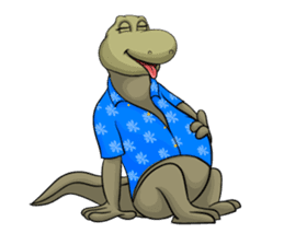 Riko si komodo sticker #6535187