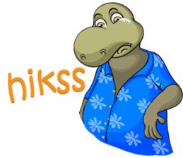 Riko si komodo sticker #6535189