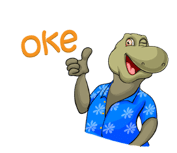 Riko si komodo sticker #6535195