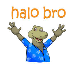 Riko si komodo sticker #6535199