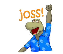 Riko si komodo sticker #6535200