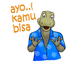 Riko si komodo sticker #6535201