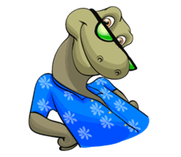 Riko si komodo sticker #6535202
