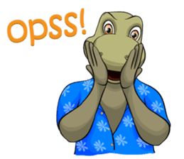 Riko si komodo sticker #6535205