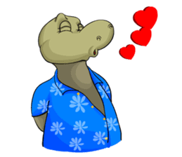 Riko si komodo sticker #6535206