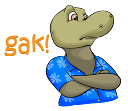 Riko si komodo sticker #6535209