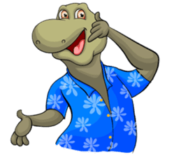 Riko si komodo sticker #6535211