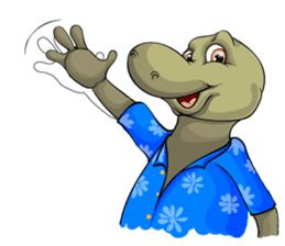 Riko si komodo sticker #6535212