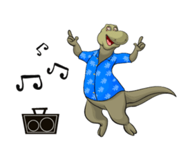 Riko si komodo sticker #6535213