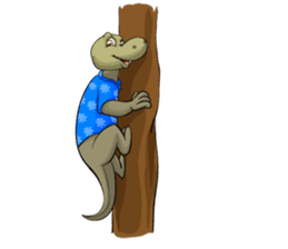 Riko si komodo sticker #6535217