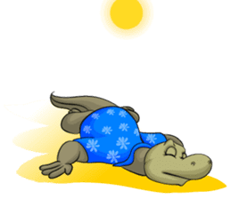 Riko si komodo sticker #6535218