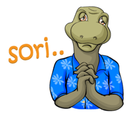 Riko si komodo sticker #6535220