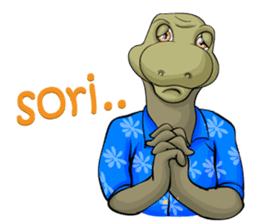 Riko si komodo sticker #6535220