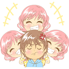 Love couple pack : sweet romance 2 sticker #6535238