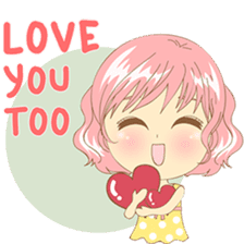 Love couple pack : sweet romance 2 sticker #6535256