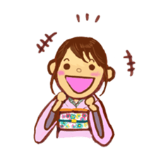 kimono life sticker #6535510
