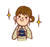 kimono life sticker #6535514