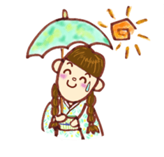 kimono life sticker #6535521