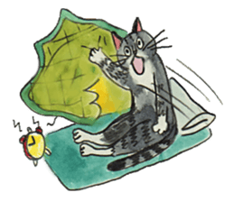 3 CATS CLUB sticker #6536601