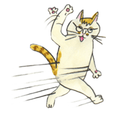 3 CATS CLUB sticker #6536609