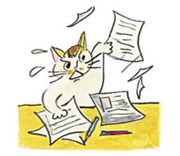 3 CATS CLUB sticker #6536615