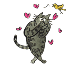 3 CATS CLUB sticker #6536617