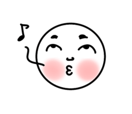 Only round face sticker #6536792