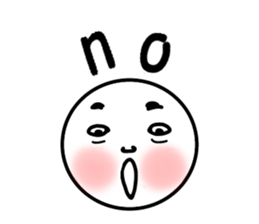 Only round face sticker #6536810