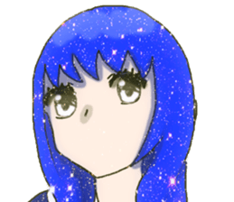 a girl's Sticker2 sticker #6538388