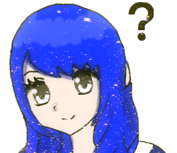 a girl's Sticker2 sticker #6538392