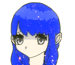 a girl's Sticker2 sticker #6538399