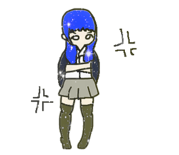 a girl's Sticker2 sticker #6538403