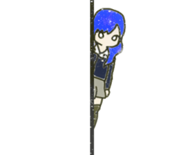 a girl's Sticker2 sticker #6538407