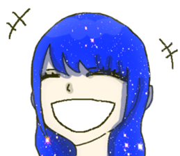 a girl's Sticker2 sticker #6538411