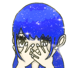 a girl's Sticker2 sticker #6538413