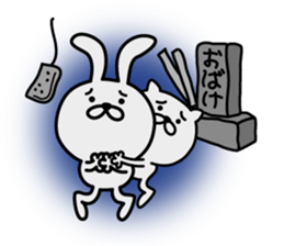 Summer rabbit sticker #6538590